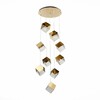 Миниатюра фото подвесная люстра st luce riello sl1182.203.09 | 220svet.ru