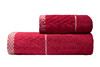 Миниатюра фото полотенце орсетто бордовое 50*90 garda decor 119val-01148 | 220svet.ru