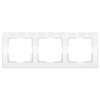 Миниатюра фото рамка на 3 поста werkel flock белый w0032301 | 220svet.ru