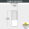 Миниатюра фото ландшафтный фонарь fumagalli carlo deco 250 dr3.573.000.axu1l | 220svet.ru