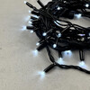 Миниатюра фото гирлянда нить 10м белая с мерцанием белого диода 24в, 75 led, провод черный каучук, ip65 ltc ll75blw-1-1w | 220svet.ru
