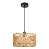 Миниатюра фото подвесной свветильник arte lamp brushwood a7088sp-1bk | 220svet.ru