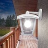 Миниатюра фото садово-парковый светильник эра «дели 2» нбу 07-40-002 белый 4-гранный настенный ip44 е27 max60вт б0051196 | 220svet.ru