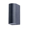 Миниатюра фото уличный настенный светильник arte lamp a3102al-2bk | 220svet.ru
