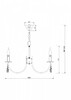 Миниатюра фото подвесная люстра freya forte fr1006pl-06n | 220svet.ru