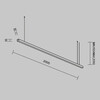 Миниатюра фото линейный светильник maytoni подвесные линейные светильники ll312016 | 220svet.ru