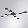 Миниатюра фото потолочная люстра arte lamp tracy a1527pl-8bk | 220svet.ru