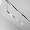 Миниатюра фото трековый светодиодныйподвесной светильник maytoni basis elasity tr170-1-52w3k-b | 220svet.ru