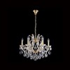 Миниатюра фото подвесная люстра crystal lux hollywood sp6 gold | 220svet.ru
