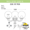 Миниатюра фото садово-парковый фонарь fumagalli ricu ofir/g300 3l g30.157.r30.axe27 | 220svet.ru