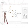 Миниатюра фото настенный светильник loft it thread 10388w brass | 220svet.ru
