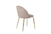 Миниатюра фото стул велюр бежевый garda decor 30c-301-1g bg | 220svet.ru