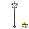 Миниатюра фото садово-парковый фонарь fumagalli gigi bisso/rut 3l e26.156.s30.vye27 | 220svet.ru