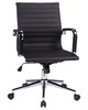Миниатюра фото офисное кресло для руководителей dobrin clayton lmr-118b-n_ch-m_el-black-11484 | 220svet.ru