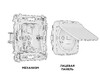 Миниатюра фото розетка ambrella volt quant omega mo908010 | 220svet.ru