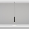 Миниатюра фото подвесной светодиодный светильник maytoni focus led p072pl-l12b3k-1 | 220svet.ru