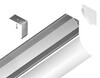 Миниатюра фото профиль угловой круглый для светодиодной ленты ambrella illumination gp2100al | 220svet.ru