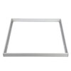 Миниатюра фото рамка для накладного и подвесного светильника uniel ufl-p60a 6060/h43 white ul-00010691 | 220svet.ru