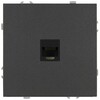 Миниатюра фото розетка эра galaxy 15-3107-06 информационная rj45 ip20 графит б0070745 | 220svet.ru