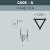 Миниатюра фото садовый светильник-столбик fumagalli aloe.r/bisso/g300 1l g30.163.s10.bze27 | 220svet.ru