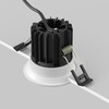 Миниатюра фото встраиваемый светодиодный светильник maytoni round dl058-7w4k-w | 220svet.ru