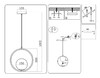 Миниатюра фото подвесной светильник ambrella light tr2594 | 220svet.ru