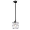 Миниатюра фото подвесной светильник escada grid 10190/1s chrome | 220svet.ru