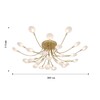 Миниатюра фото потолочная люстра f-promo skein 4197-28c | 220svet.ru