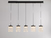 Миниатюра фото подвесной светильник delight collection md25020403-5b1 matt black | 220svet.ru
