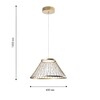 Миниатюра фото подвесной светодиодный светильник favourite fibra 4634-6p | 220svet.ru