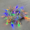 Миниатюра фото гирлянда нить с колпачком 10м разноцветная 220в, 100 led, провод прозрачный пвх, ip65 ltc pst100cap-10-2m | 220svet.ru