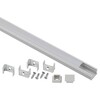 Миниатюра фото комплект с накладным анодированным профилем эра cab261 1612 б0039462 | 220svet.ru