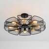 Миниатюра фото потолочная люстра arte lamp maasym a7044pl-8bk | 220svet.ru