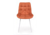 Миниатюра фото стул на металлокаркасе woodville челси к терракотовый (zd 432) / белый np 632522 | 220svet.ru