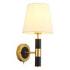 Миниатюра фото бра с выключателем arte lamp robert a5066ap-1bk | 220svet.ru
