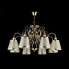 Миниатюра фото подвесная люстра freya driana fr2405-pl-08-bz | 220svet.ru