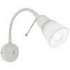 Миниатюра фото спот arte lamp lettura a7009ap-1wg | 220svet.ru