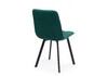 Миниатюра фото стул на металлокаркасе woodville чилли зеленый / черный 631640 | 220svet.ru