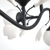 Миниатюра фото подвесная люстра lightstar ceramo bw 799087 | 220svet.ru