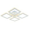 Миниатюра фото потолочная светодиодная люстра profit light 8085/4 wht | 220svet.ru