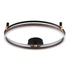 Миниатюра фото потолочный светодиодный светильник crystal lux fernando pl72w led coffee/black | 220svet.ru