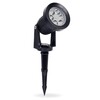 Миниатюра фото светильник грунтовой на колышке (грунтовый) feron.one sp2712 8w rgb 195-245v ip65 пластик | 220svet.ru
