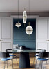 Миниатюра фото подвесной светильник delight collection 8631p/c gold/clear | 220svet.ru