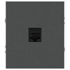 Миниатюра фото розетка эра arktik 16-3107-06 информационная rj45 графит б0070479 | 220svet.ru