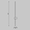 Миниатюра фото настенный светодиодный светильник maytoni light stick mod237wl-l11bs3k | 220svet.ru
