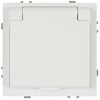 Миниатюра фото розетка эра galaxy 15-2103-01 c заземлением 2p+e schuko со шторками с крышкой 16а-250в ip20 белый б0070659 | 220svet.ru