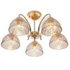 Миниатюра фото потолочная люстра rivoli terri 9172-305 б0060989 | 220svet.ru