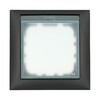 Миниатюра фото рамка lk studio универсальная защитная с крышкой для выключателей и розеток (черный бархат) 869108-1 | 220svet.ru
