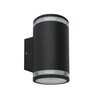 Миниатюра фото уличный настенный светильник arte lamp a1910al-2bk | 220svet.ru