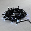Миниатюра фото гирлянда нить 10м белая с мерцанием белого диода 24в, 100 led, провод черный каучук 2,3мм, ip65 ltc eco100blw-1-1w | 220svet.ru